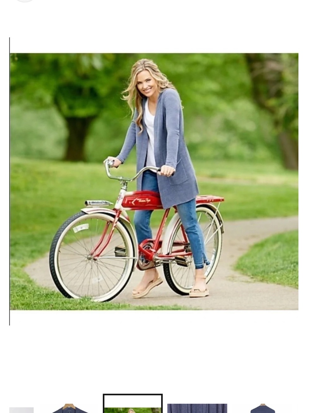 Barefoot Dreams L CozyChic Ultra Lite Long Cardi